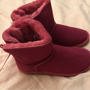5/30% off - Amazing, warm pink boots, size 40, can fit size 8.5